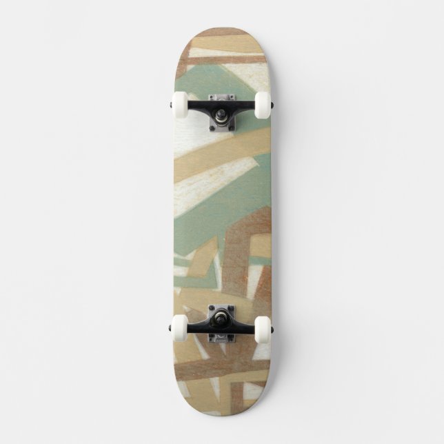 Freehand Painting by Norman Wyatt Skateboard (Front)