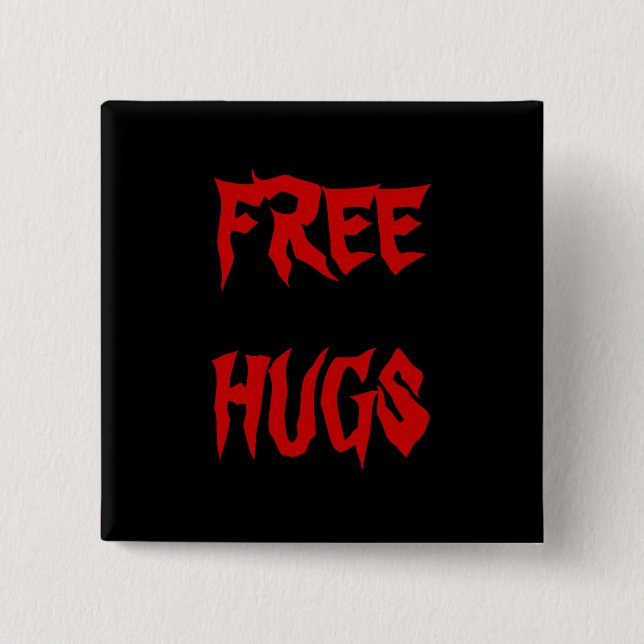 FREEHUGS BUTTON (Front)