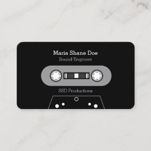 Freelance Musician Professional Business Card