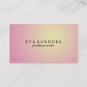 Freelance Writer - Business Cards