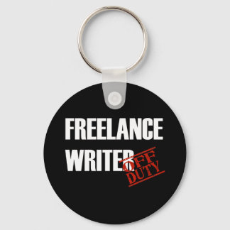 FREELANCE WRITER DARK KEYCHAIN