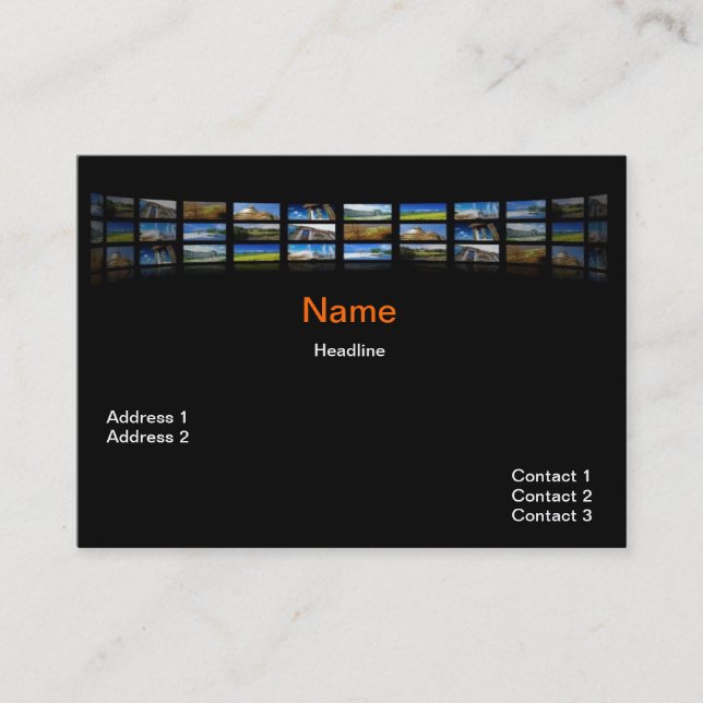 Freelancer Business Card (Front)