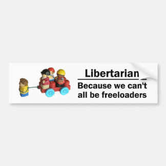 Freeloaders Bumper Sticker