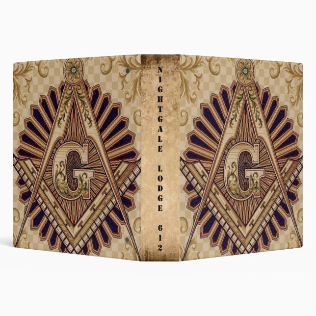 Freemason 3 Ring Binder (Background)