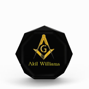 Freemason Acrylic Award
