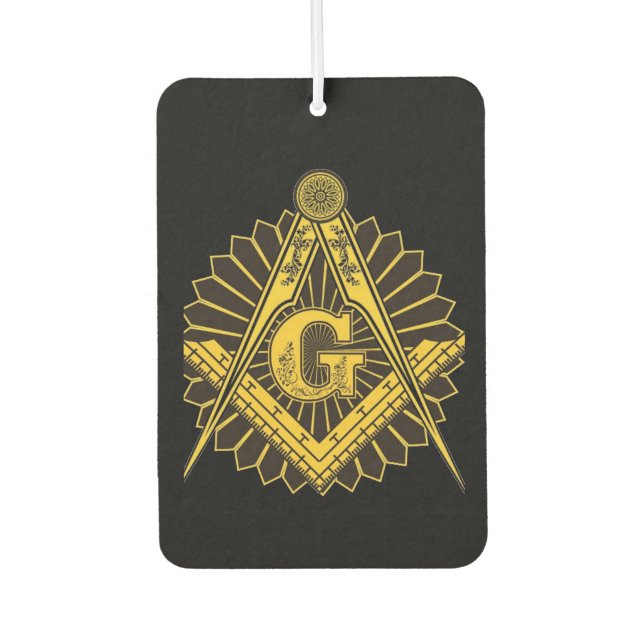 Freemason Air Freshener (Front)
