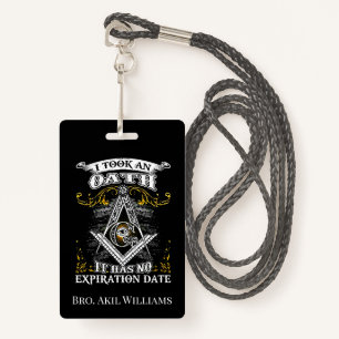 Freemason badge