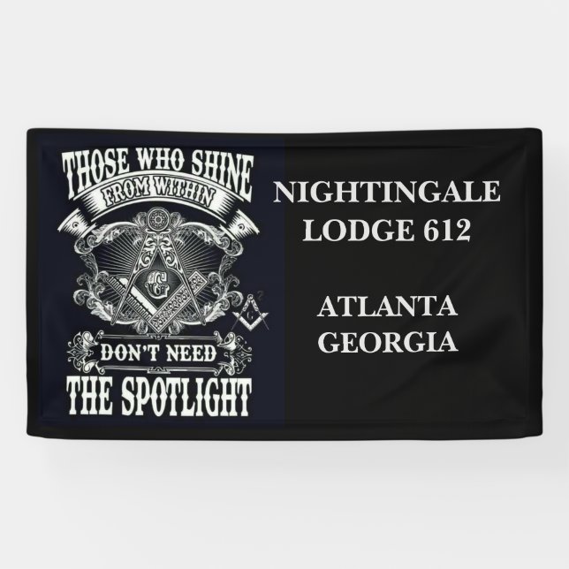 Freemason Banner (Horizontal)