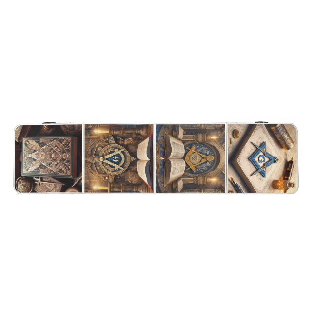 Freemason Beer Pong Table (Top)