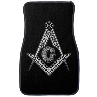 Freemason (Black) Car Floor Mat