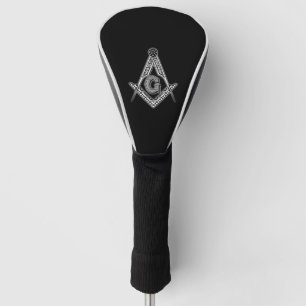Freemason (Black) Golf Head Cover