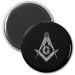 Freemason (black) Magnet at Zazzle