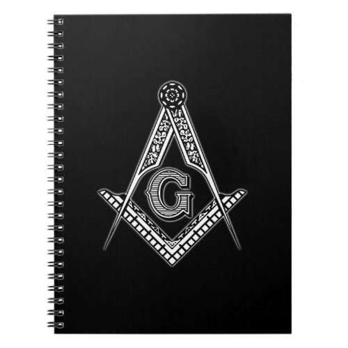 Freemason Black Notebook