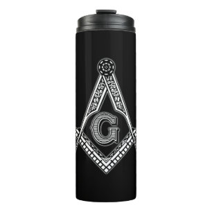 Freemason (Black) Thermal Tumbler