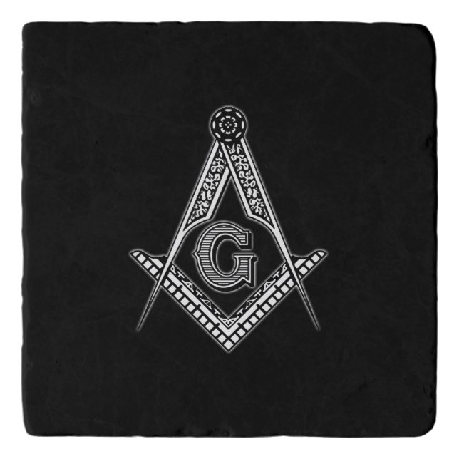 Freemason (Black) Trivet (Front)