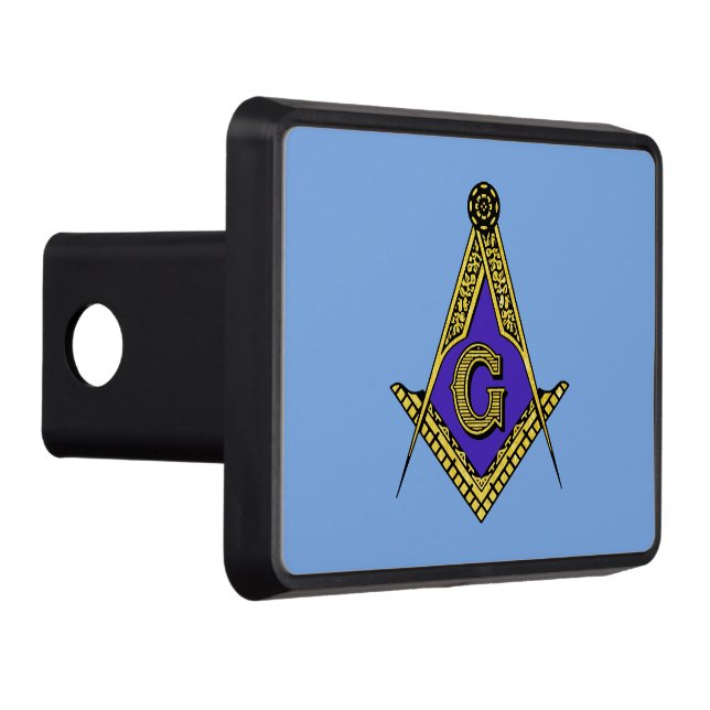 Freemason (Blue) Hitch Cover (Right)