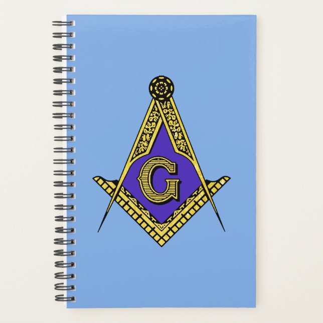 Freemason (Blue) Planner (Front)