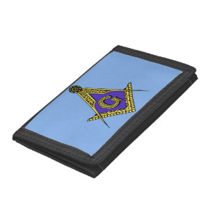 Freemason (Blue) Trifold Wallet