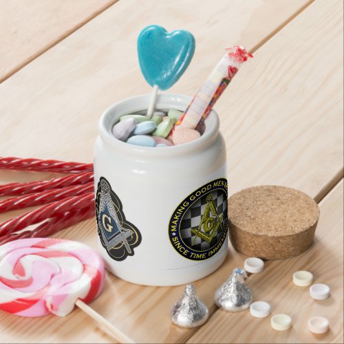 Freemason Candy Jar