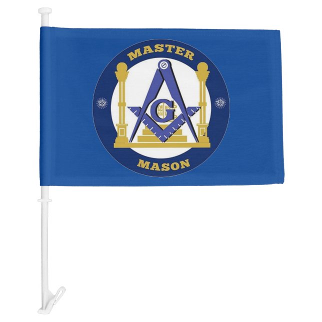 Freemason Car Flag (Front)