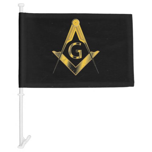 Freemason Car Flag