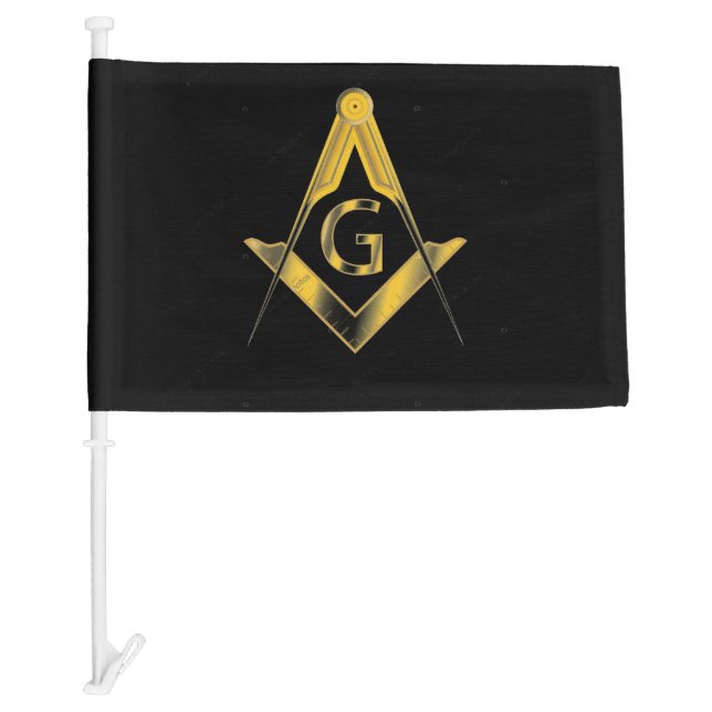 Freemason Car Flag (Front)