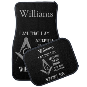 Freemason Car Floor Mat