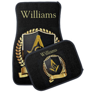 Freemason Car Floor Mat