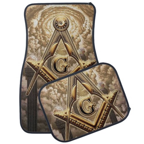 Freemason Car Floor Mat