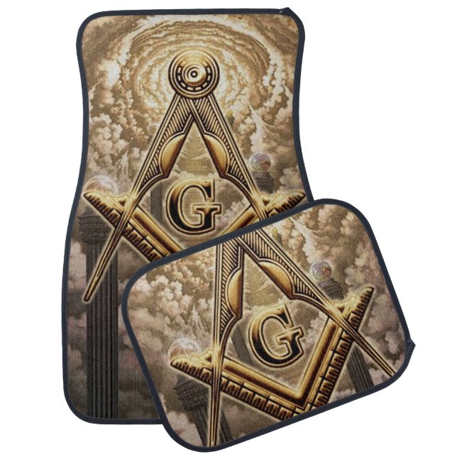 Freemason Car Floor Mat (Set)