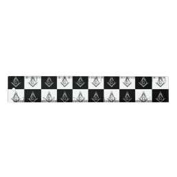 Freemason Checkered Pattern Ruler