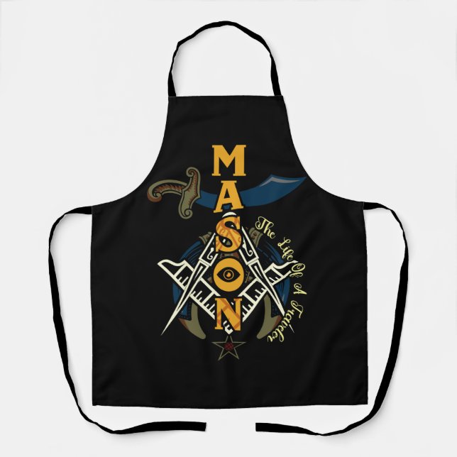 Freemason Christmas Noble Shriner Mason The Life O Apron (Front)