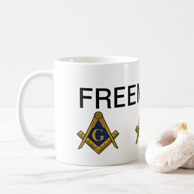 Freemason Coffee Mug (With Donut)