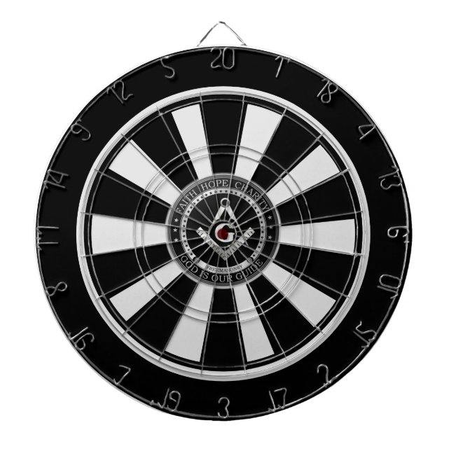 Freemason Dart Board (Front)