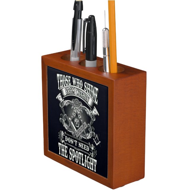 Freemason  desk organizer (In Situ)
