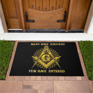 Freemason doormat