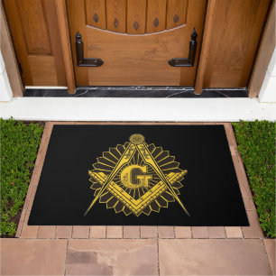 Freemason doormat