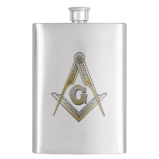 Freemason  flask (Front)