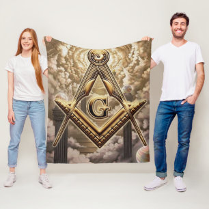 Freemason Fleece Blanket