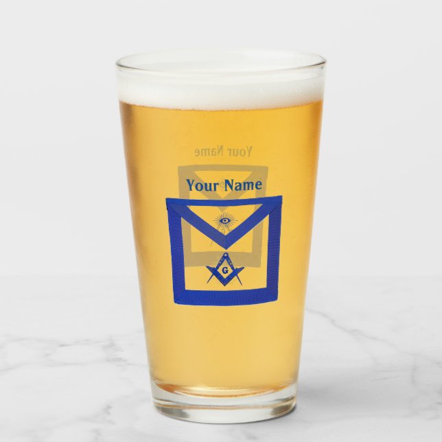 Freemason  glass (Front Filled)