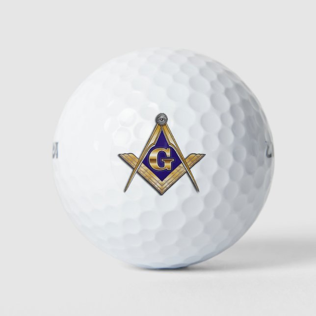 Freemason Golf Balls (Front)