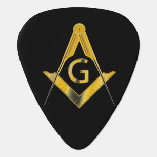 Freemason Guitar Pick