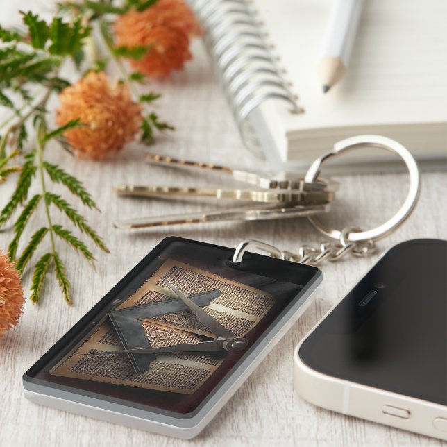 Freemason  keychain (Front Right)