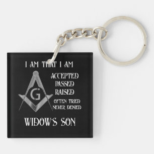 Freemason keychain