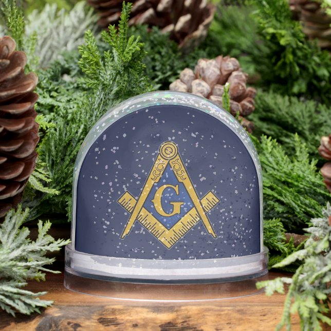 Freemason Masonic Christmas gifts  Snow Globe (Winter)