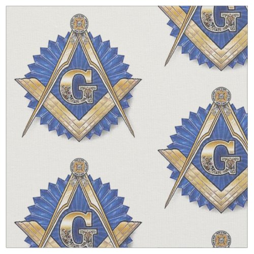 Freemason Masonic Fabric Blue Lodge