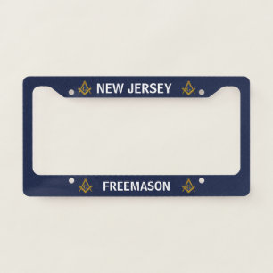 Freemason Masonic Freemasons Square and Compass License Plate Frame
