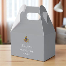 Freemason Masonic Grey Minimalist Elegant Modern