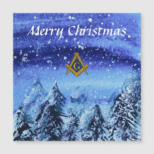 Freemason Masonic Square and Compass Christmas