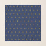 Freemason Masonic Square and Compass Freemasonry Scarf<br><div class="desc">Masonic scarf. Freemason,  square and compass,  freemasonry,  gold. Masonic,  freemason,  freemasons,  mason,  masons,  Christmas.</div>